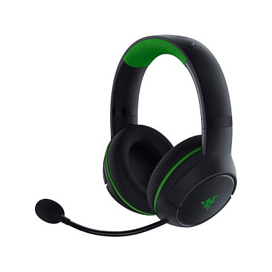 Kufje Gaming Razer Kaira for Xbox / Wireless / Over-Ear / 50 mm / Xbox Wireless / 15 orë / Mikrofon – Zezë/Gjelbër