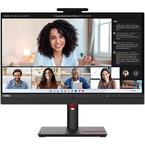 Monitor Lenovo ThinkVision T24mv-30, 23.8", Full HD IPS, 75Hz, 4ms, HDMI+DP+USB-C+USB - Zezë