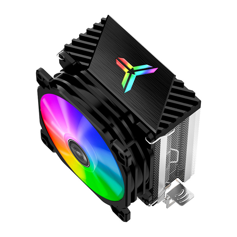 Ftohës për Procesor Jonsbo CR-1200 / 95W TDP / 2×6mm Heatpipe / 92mm Fan / ARGB / LGA115x/1200/1700 / AM4/AM5 – Zezë - 11
