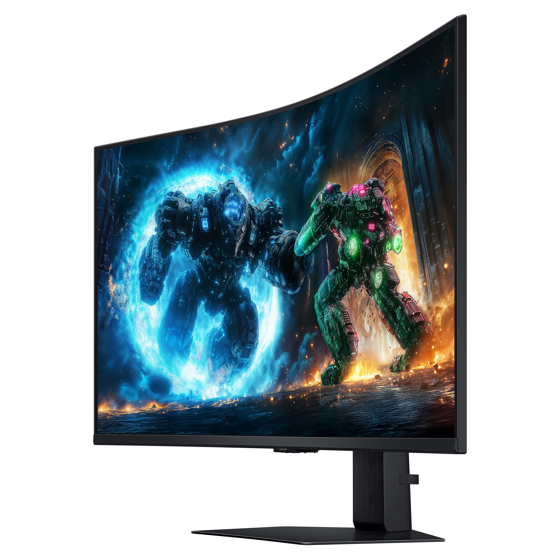 Monitor Gaming Samsung S37FG756EU G75F / 37" / 4K Ultra HD VA LCD / 165 Hz / 1ms / USB + HDMI + DP / Curved - Zezë - 6