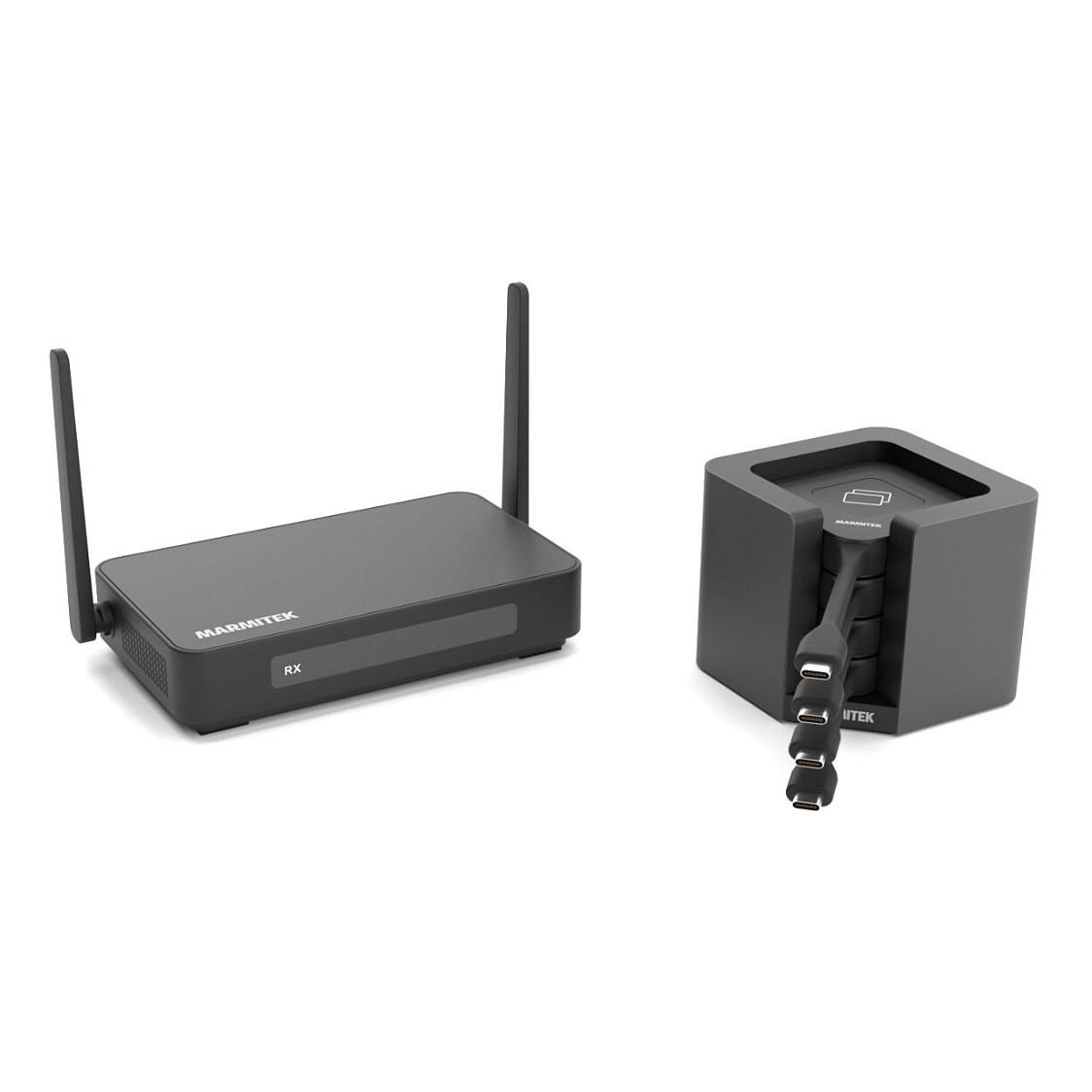 Aksesor për Konferencë Marmitek Stream 4K Pro / 4K UHD / HDMI 2.0 / 50 m / H.265 / PoE - Zezë - 5