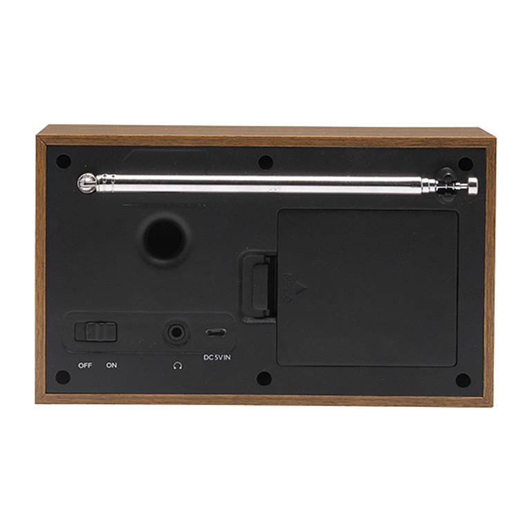 Radio DAB+ Denver DAB-46, FM, 2 W, Ekran LCD, Antenë Teleskopike – Gri e errët - 4