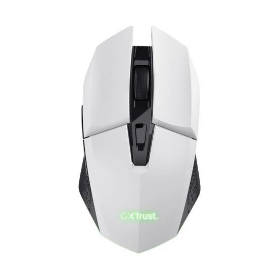 Maus Gaming Trust GXT 110 Felox, Wireless, 4800 DPI,  6 Butona - Bardhë