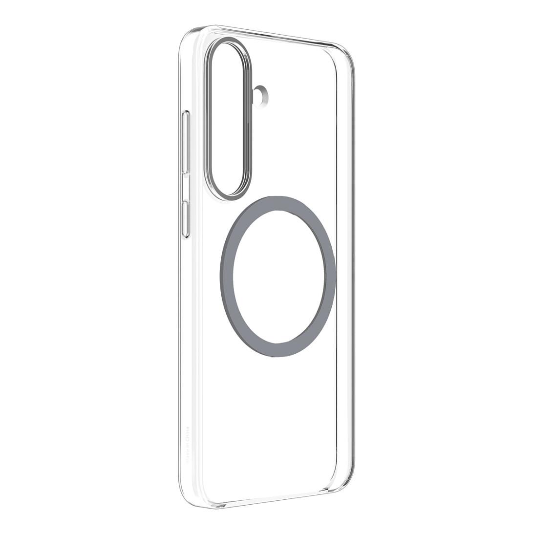 Case për Telefon Samsung Galaxy S25+, Clear Magnet Case, GP-FFS936YCA, Karikim Magnetik – Transparent - 2