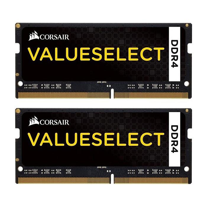 RAM Memorie DDR4 Corsair ValueSelect, 16GB (2x8GB), SO-DIMM, 2133MHz, CL15, 260-pin - Zezë