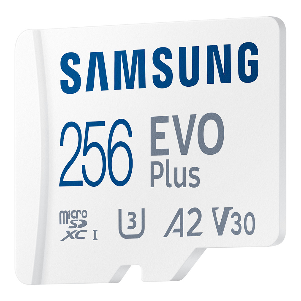 Kartë Memorie SD 256GB Samsung EVO PLUS microSDXC UHS-I U3 përfshirë adapterin SD - 2