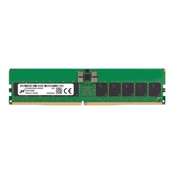RAM Memorie DDR5 Micron / 32GB / 6400MHz / RDIMM / ECC / 2Rx8 - Gjelbër