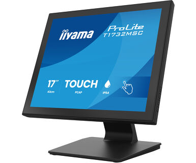 Monitor iiyama ProLite T1732MSC-B2S / 17" / SXGA TN / 5ms / HDMI+DisplayPort+VGA / Touch - Zezë - 3