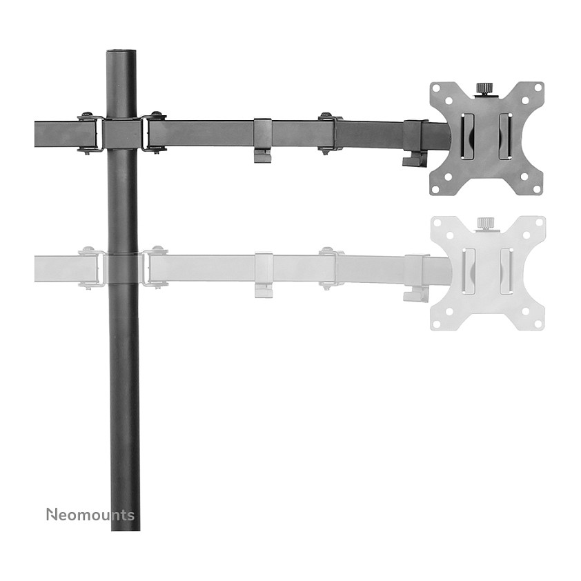 Mbajtëse për Monitor Neomounts FPMA-D550DBLACK Mbajtëse tavoline për dy ekrane të sheshtë deri në 32" - E zezë - 8