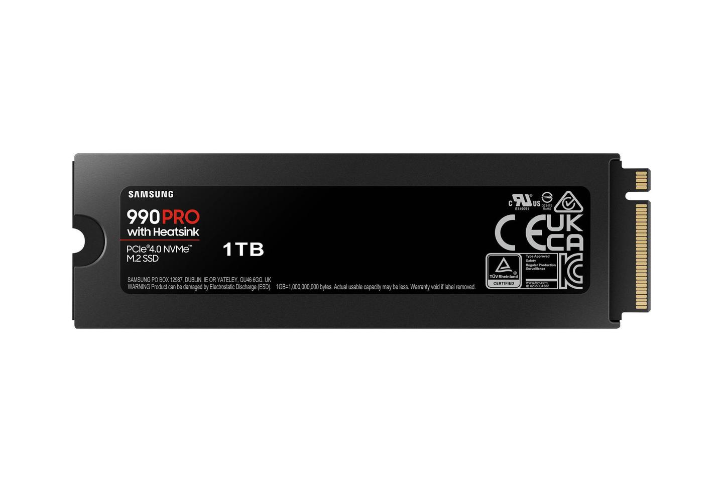 SSD e Brendshme Samsung 990 PRO Heatsink / MZ-V9P1T0CW / 1TB / M.2 / PCIe 4.0 / NVMe – Zezë - 2