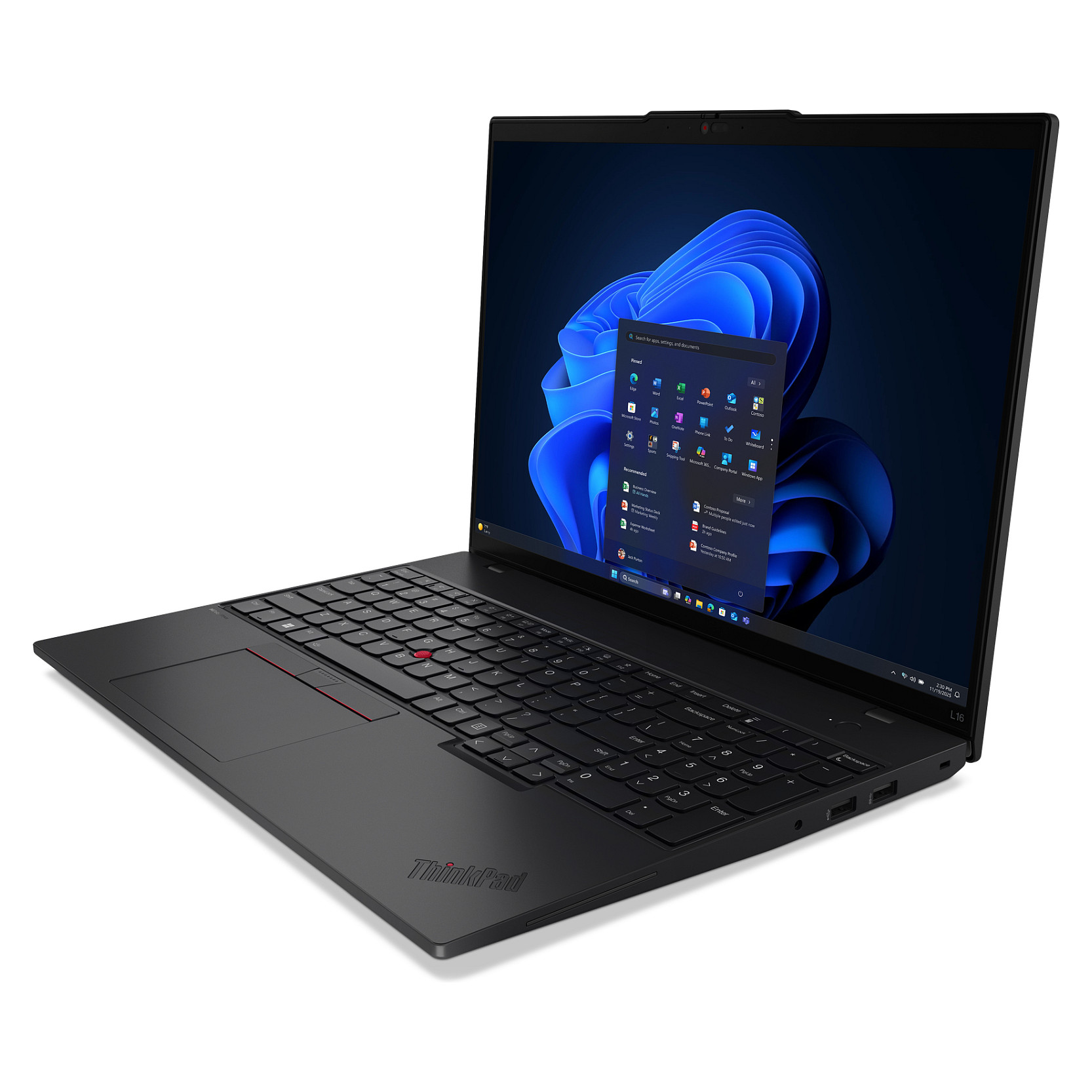 Laptop Lenovo ThinkPad L16 G2 / Ryzen 7 250 / 32GB DDR5 / 1TB / 16" WUXGA IPS / AMD Radeon 780M / DE  / e zezë - 3