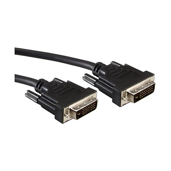 Kabllo DVI VALUE / DVI-D Dual Link / 10m / WQXGA 60Hz - Zezë