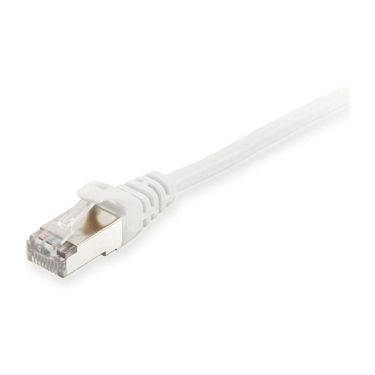 Kabllo për Rrjet Equip Patchkabel Cat6A S/FTP 2×RJ45 / 3.00m / LSZH / Polybag – Bardhë - 2