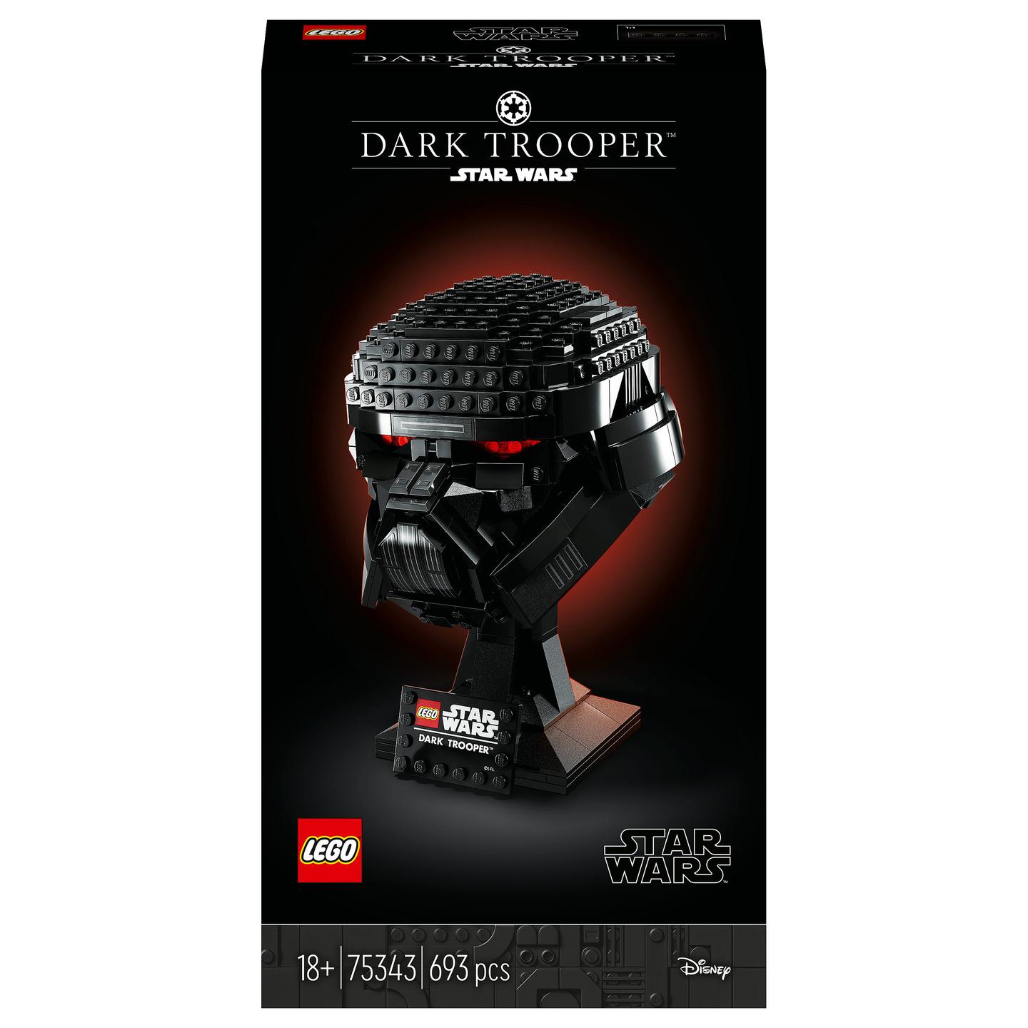 LEGO Star Wars Dark Trooper Helmet - 1