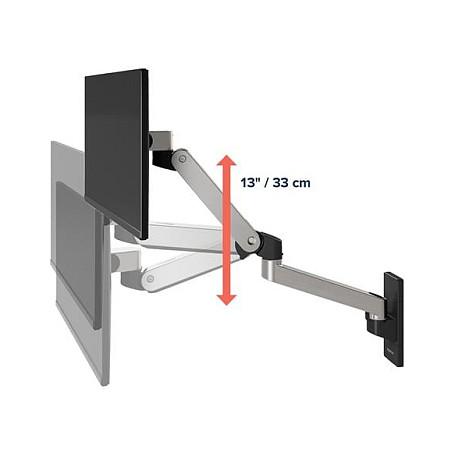 Mbajtëse për Monitor Ergotron LX Pro 45-683-026, 34", 10kg, VESA 75x75mm/100x100mm - Argjend - 3