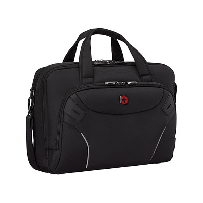 Çantë Wenger Cosmic Brief 653497 / 14-16" / 17L / Recycled Polyester / Tablet 10" / Trolley Strap - Zezë - 10