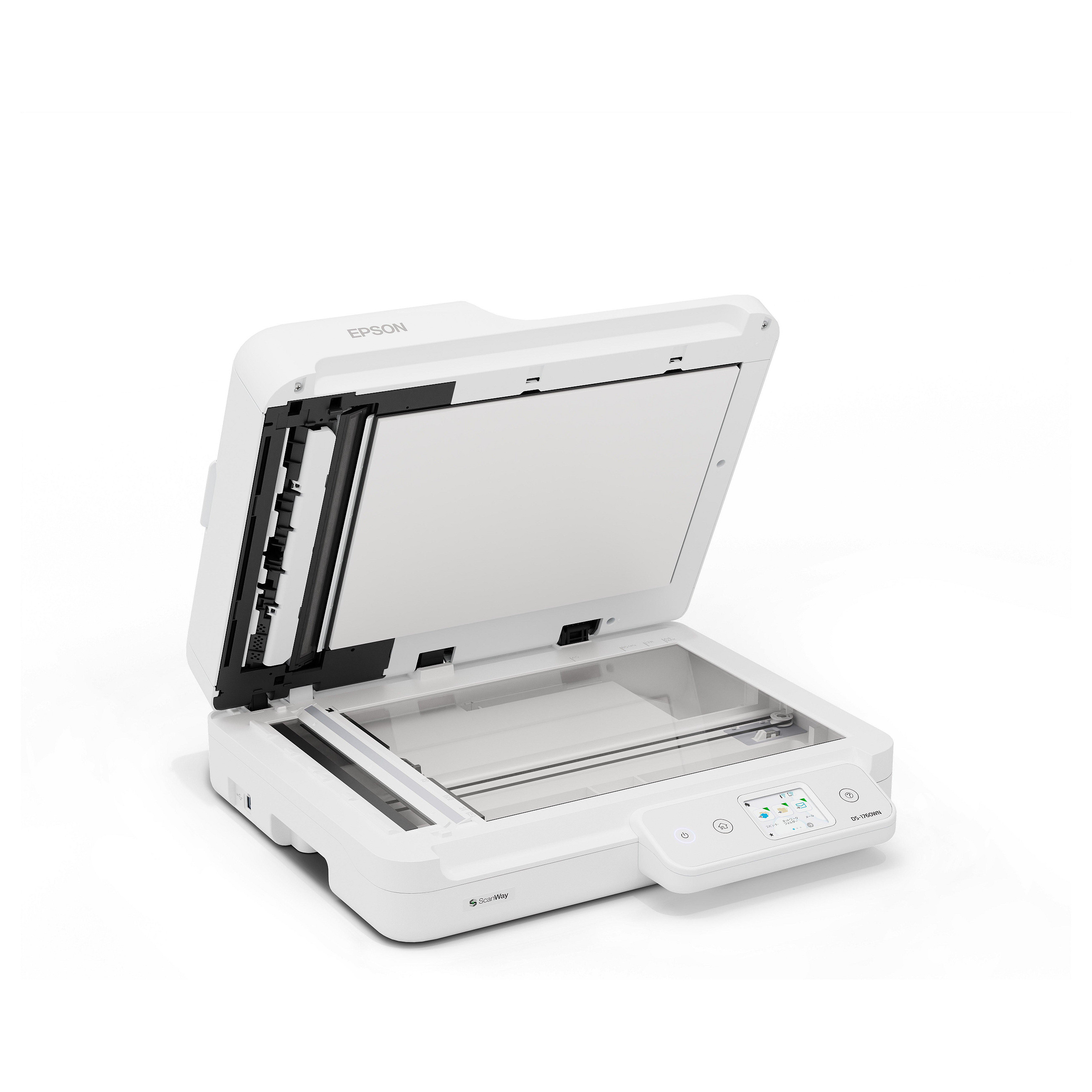 Skaner Dokumentesh Epson WorkForce DS‑1760WN / DIN A4 / ADF / WLAN - Bardhë - 3