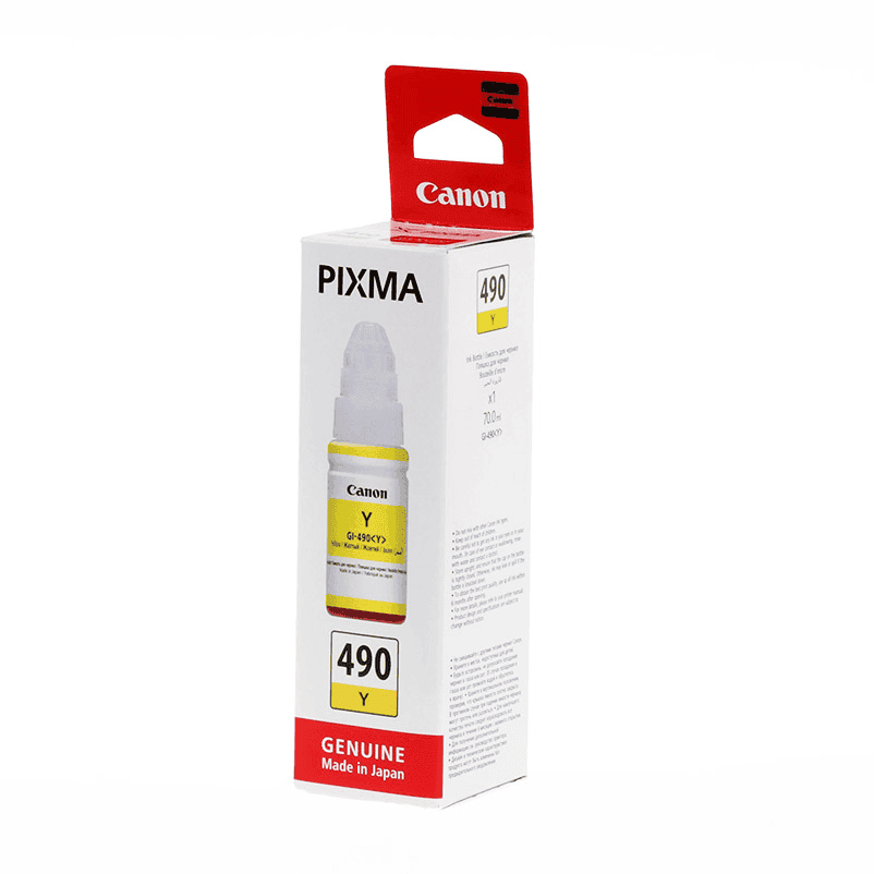 Ink Canon GI‑490Y / 0666C001 – Verdhë - 1