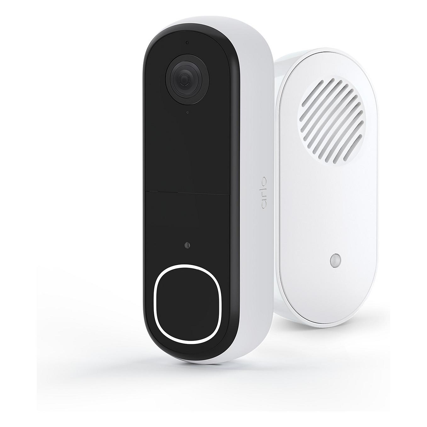 Kamerë Zile për Derë Arlo Essential 2, 2K, 180°, Audio 2-Kahëshe, Wi-Fi, Wired/Wireless, Bateri, IP65, Chime V2 - Zezë/Bardhë - 3