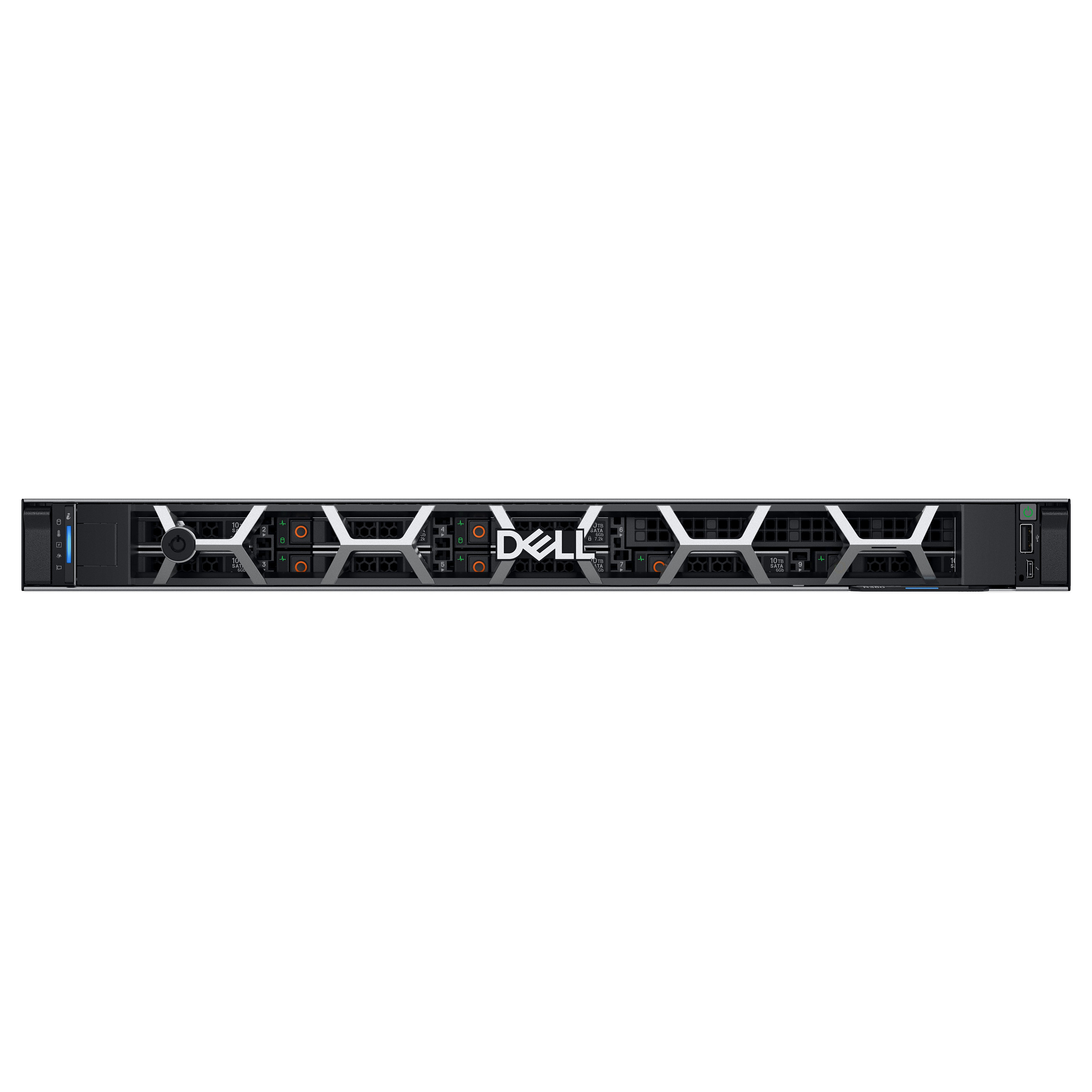 Dell PowerEdge R360 Rack Server 1U – Intel Xeon 6333P, 32GB DDR5 ECC, 2x480GB SSD, PERC H755 RAID, 8x2.5", 700W