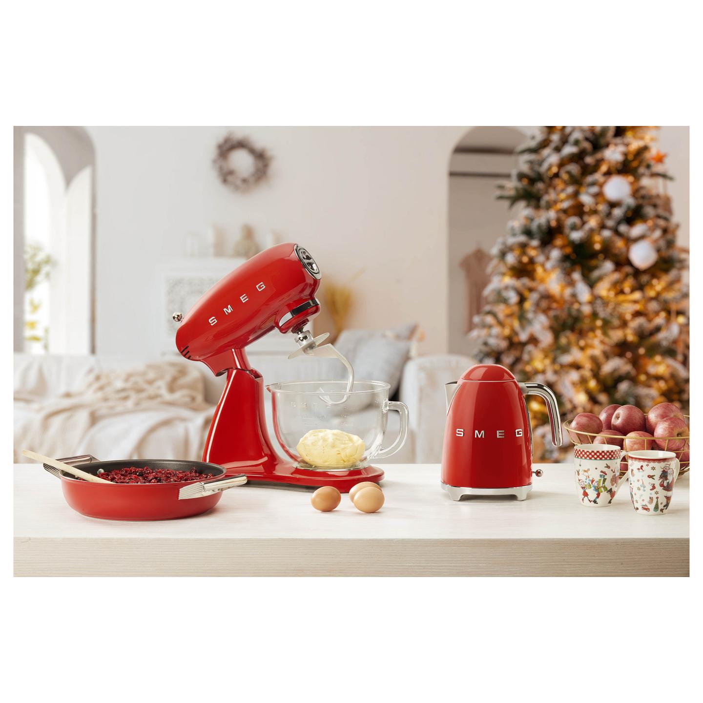 Çajnik Elektrik Smeg KLF03RDEU, 1.7L, 2400W, 360° – Kuqe - 9