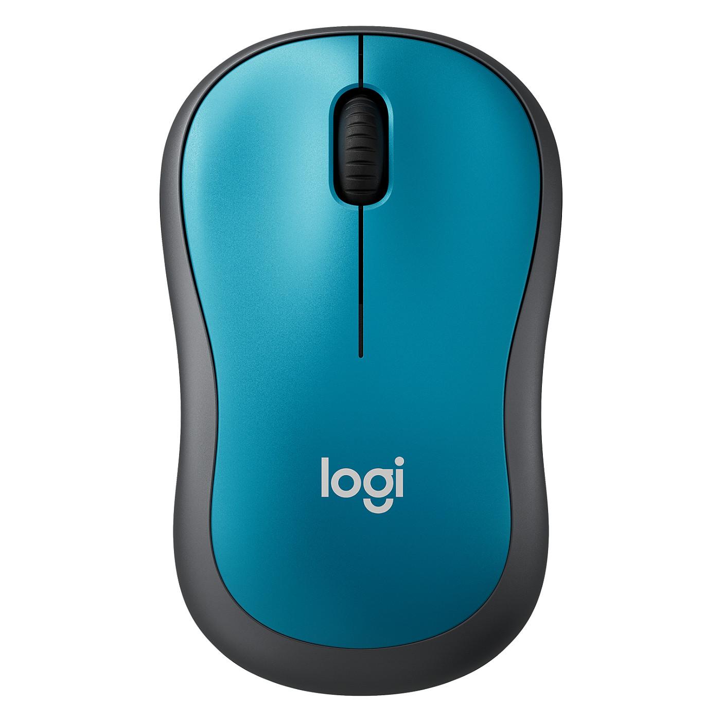 Maus pa kabllo Logitech M185 / Wireless 2.4GHz / Optik / 1000 DPI / 3 Butona / Nano USB Receiver - Blu/Zezë - 13