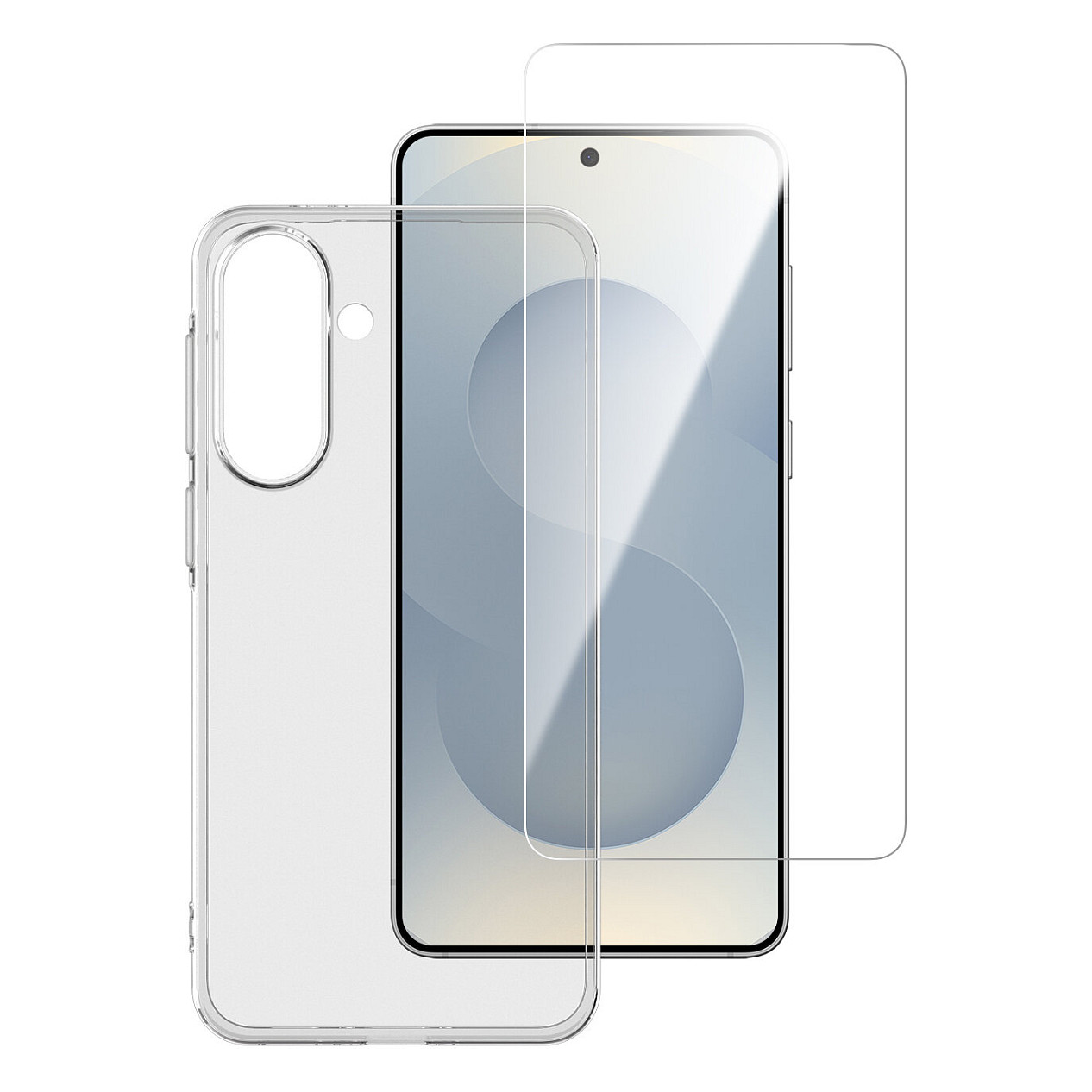 Aksesorë për telefon 4smarts 541753 / Case / Tempered Glass + Polikarbonat / Samsung Galaxy A57 5G - Transparente - 6