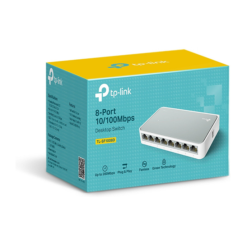 Switch TP-Link 8P SF1008D - 3