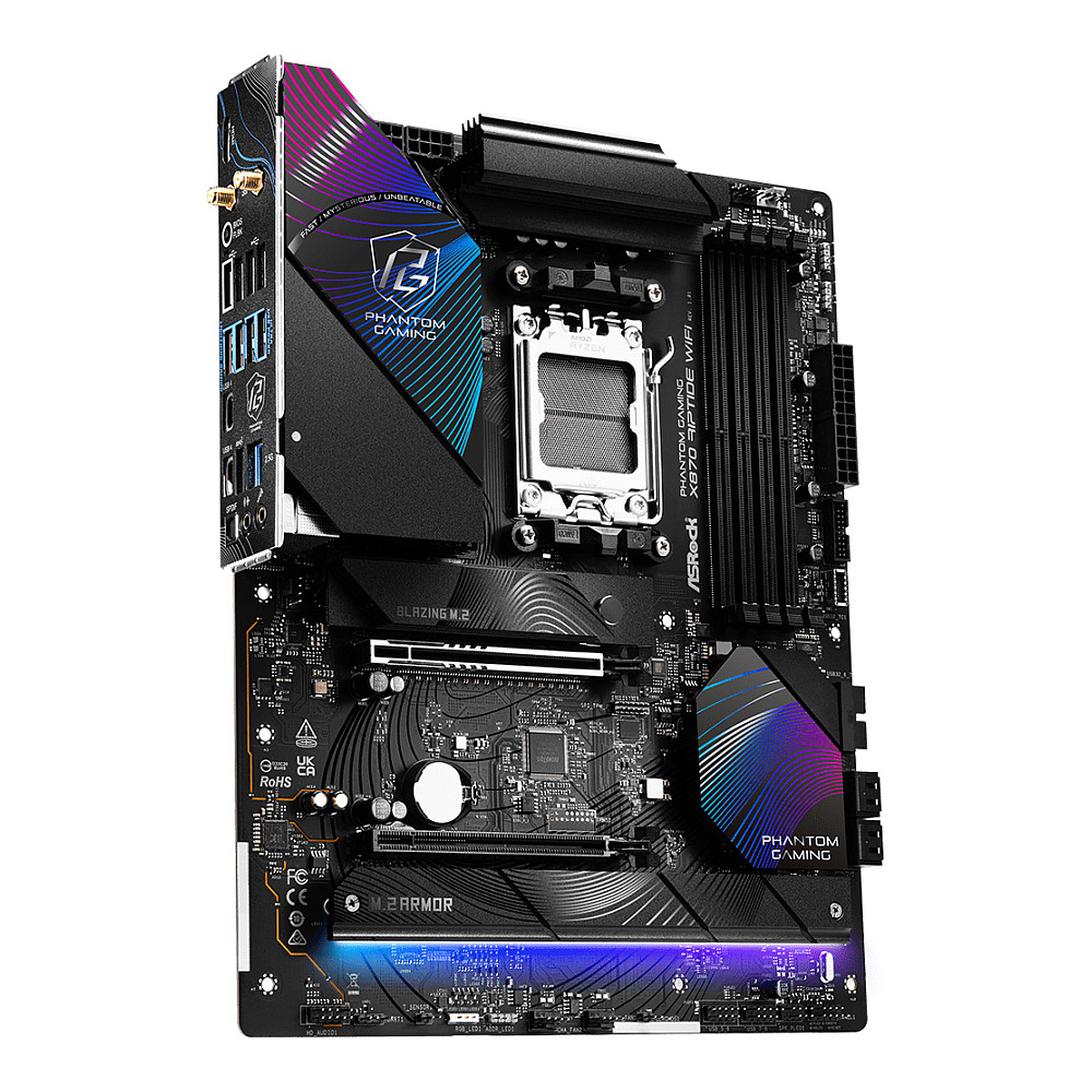 Pllakë Amë ASRock X870 Riptide WiFi / AM5 / DDR5 / ATX - 4