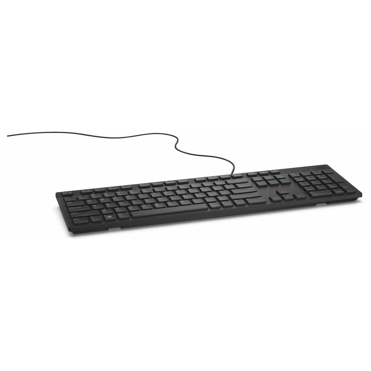 Tastierë me kabllo Dell KB216 / USB / Full-Size / Island-Style / QWERTY US International - Zezë