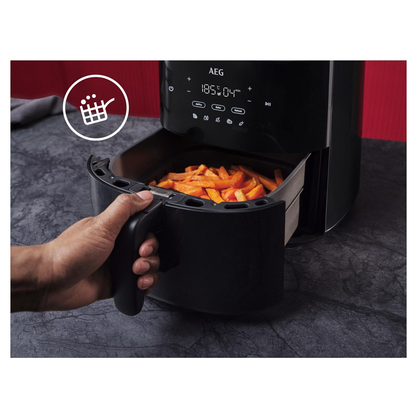 Fryer AEG 6000 Series / AAF3B / 3.3L / 1350W / 8 Programe / 60–200°C / LED Touch / 99 Minuta – Zezë - 6
