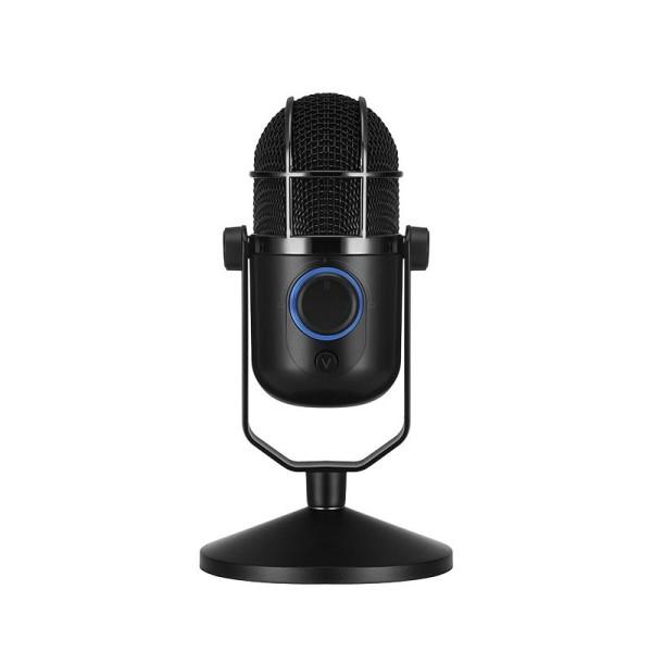 Mikrofon Thronmax Mdrill Dome Plus M3PLUS / USB-C / 96 kHz / 24-bit / 2 Kapsula Kondensatori / 2 Mënyra Regjistrimi / RGB - Zezë - 2