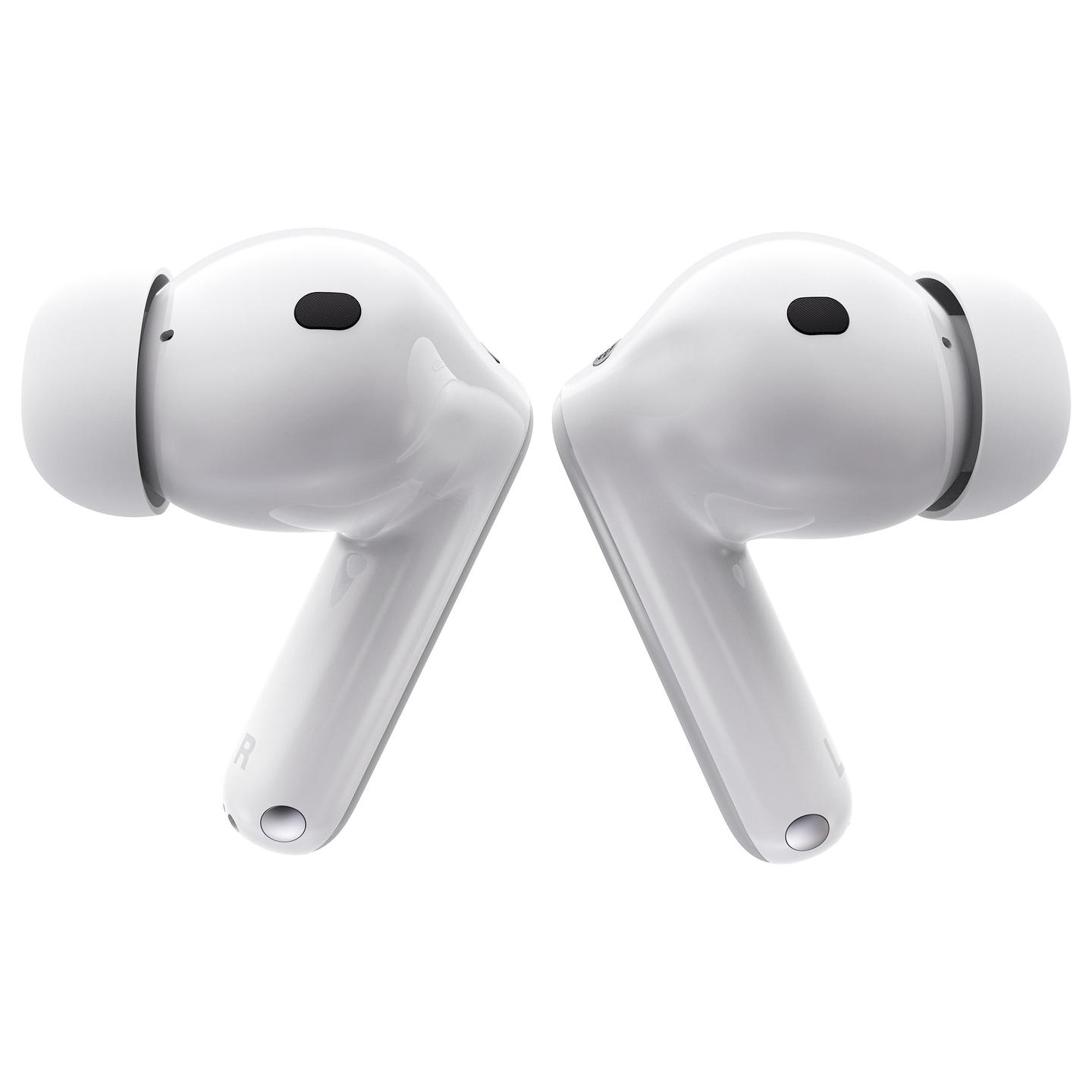 Kufje pa kabllo Motorola moto buds 2 plus / Sound by Bose / 11 mm + Knowles / Bluetooth 6.0 / ANC / LHDC4 + LHDC5 / 40 orë - Bardhë