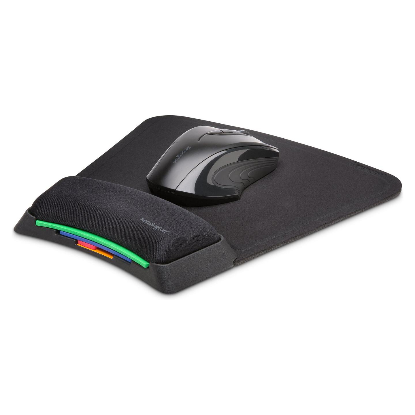 Mauspad Kensington SmartFit K55793EU / Gel / Lartësi e rregullueshme / Sipërfaqe antimikrobike / 210 × 290 × 25 mm – Zezë - 5
