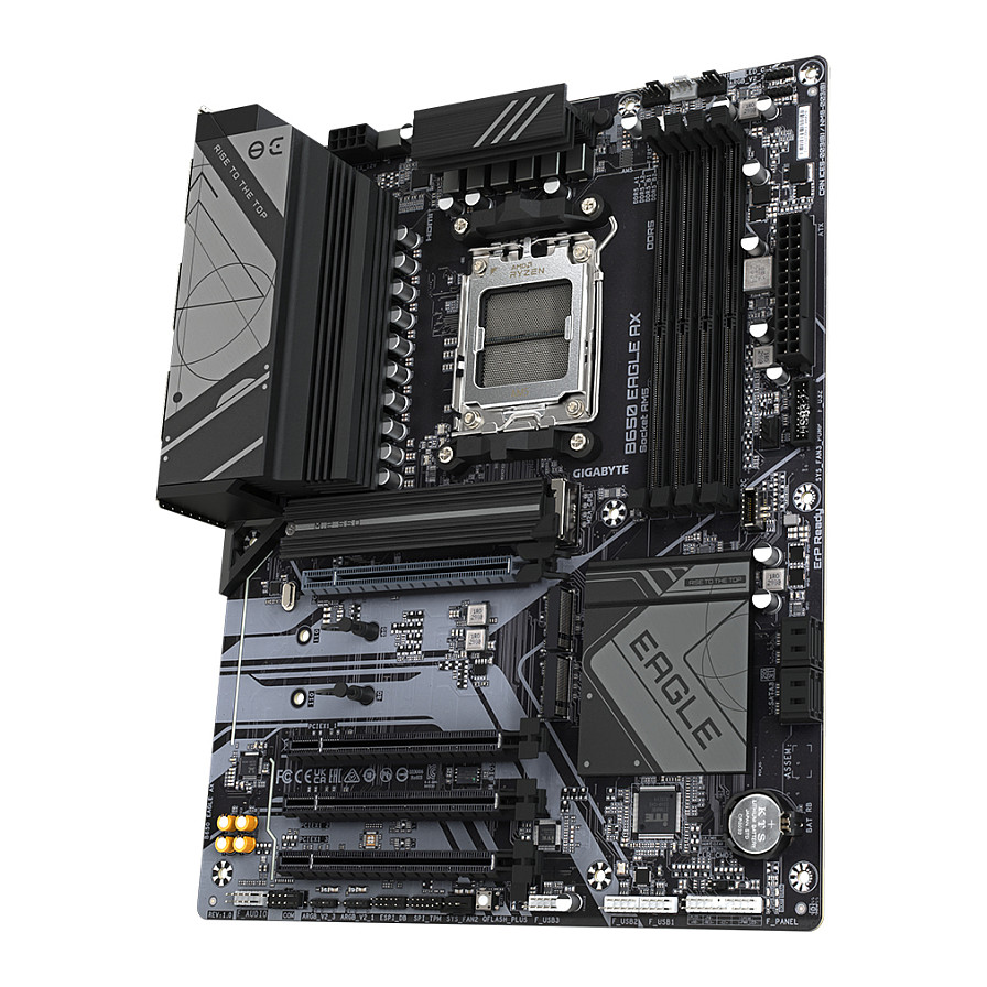 Pllakë Amë Gigabyte B650 EAGLE AX / AMD AM5 / B650 / DDR5 / ATX / Wi-Fi 6E / 1GbE LAN - 4