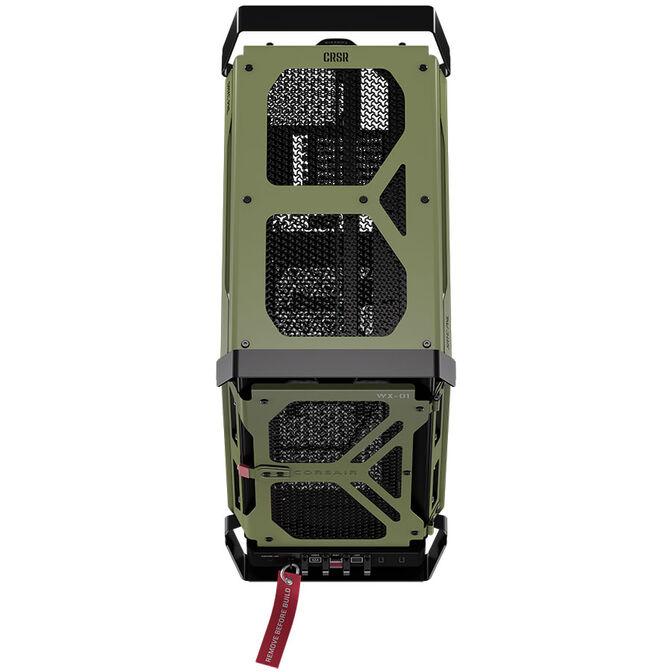 Kasë Corsair WARTHOG Performance, Mid Tower, E-ATX, ATX, Micro-ATX, Mini-ITX, Xham i Temperuar, Mbështetje për 13 Ventilatorë, USB-C, USB-A - Gjelbër - 3