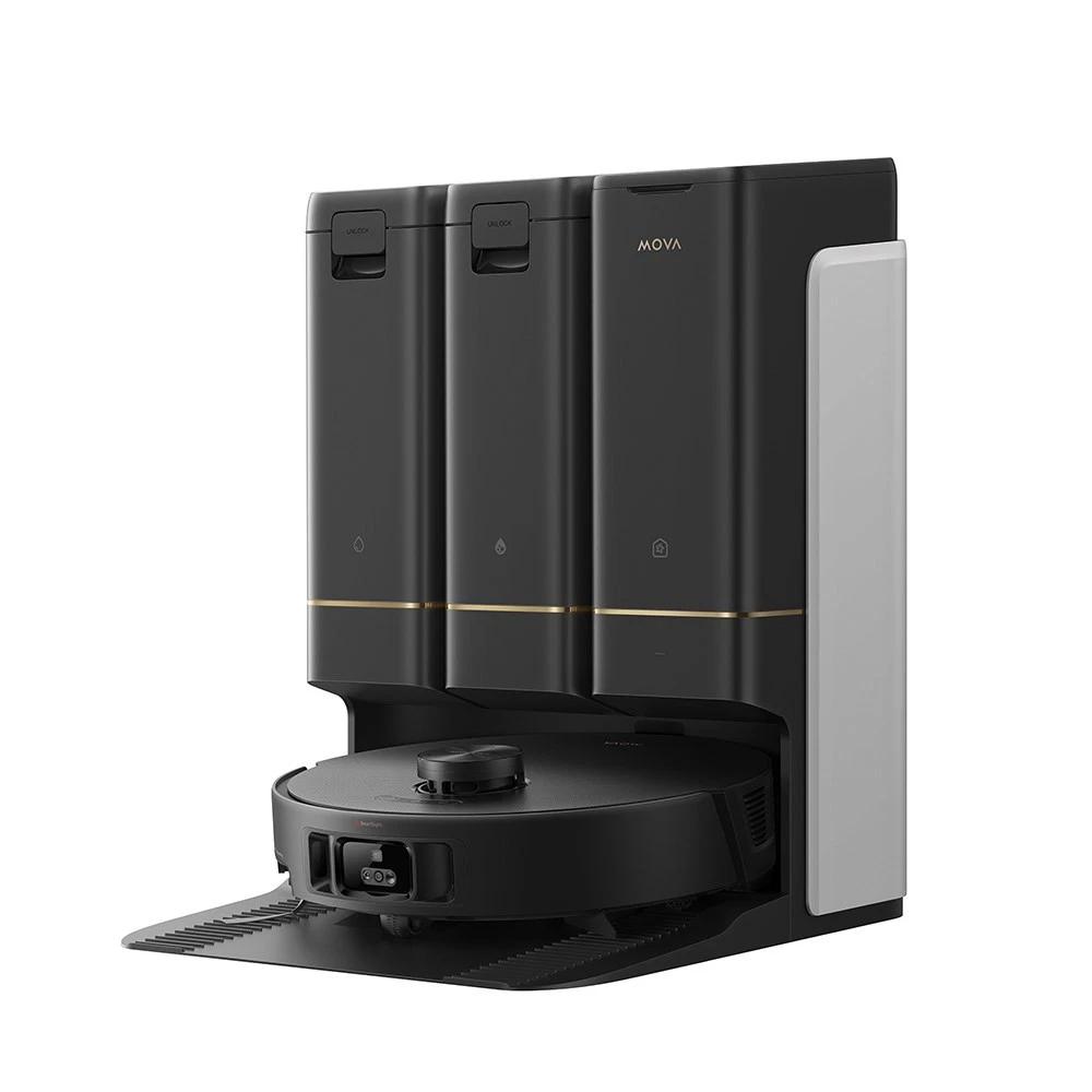 Fshesë Robotike MOVA Z50 Ultra, 19,000Pa, 6400mAh, 0.3L, Mop, Stacion Pastrimi - Zezë