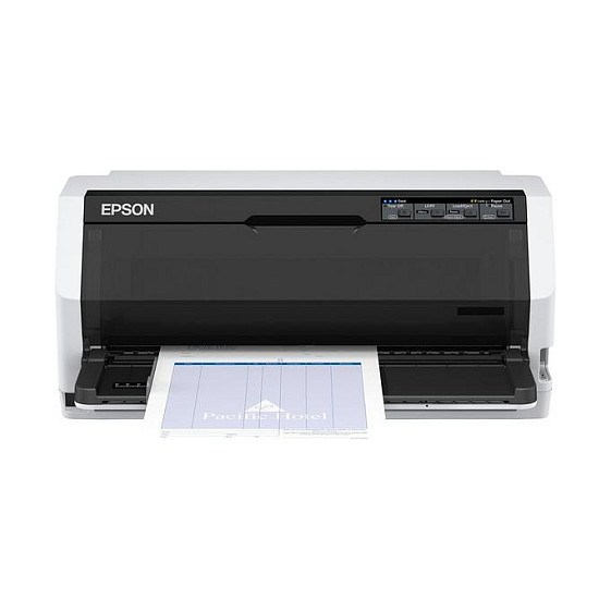 Printer Matrix Epson LQ-690II Dot / 24-Pin / 487 cps / USB & Paralel  – Zezë/Bardhë
