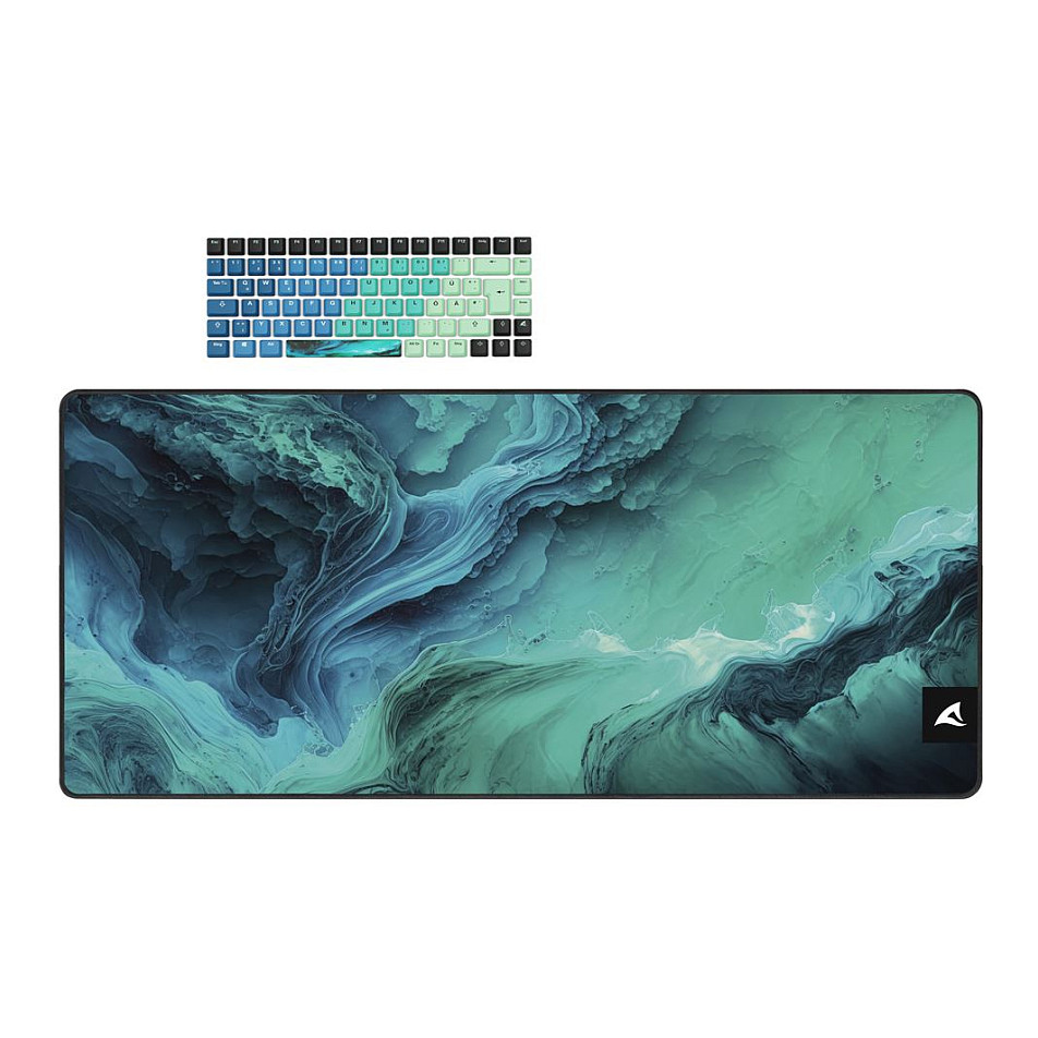Mauspad Gaming Sharkoon SKILLER SGK50 S3 / Design Bundle D4 XXL / 400 x 900 x 2.5 mm- Blu - 1