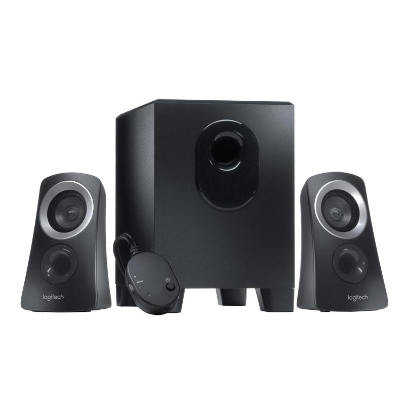 Logitech Z313 Speaker System – 2.1, 25W RMS, 50W Peak, 3.5mm, Subwoofer – Zezë