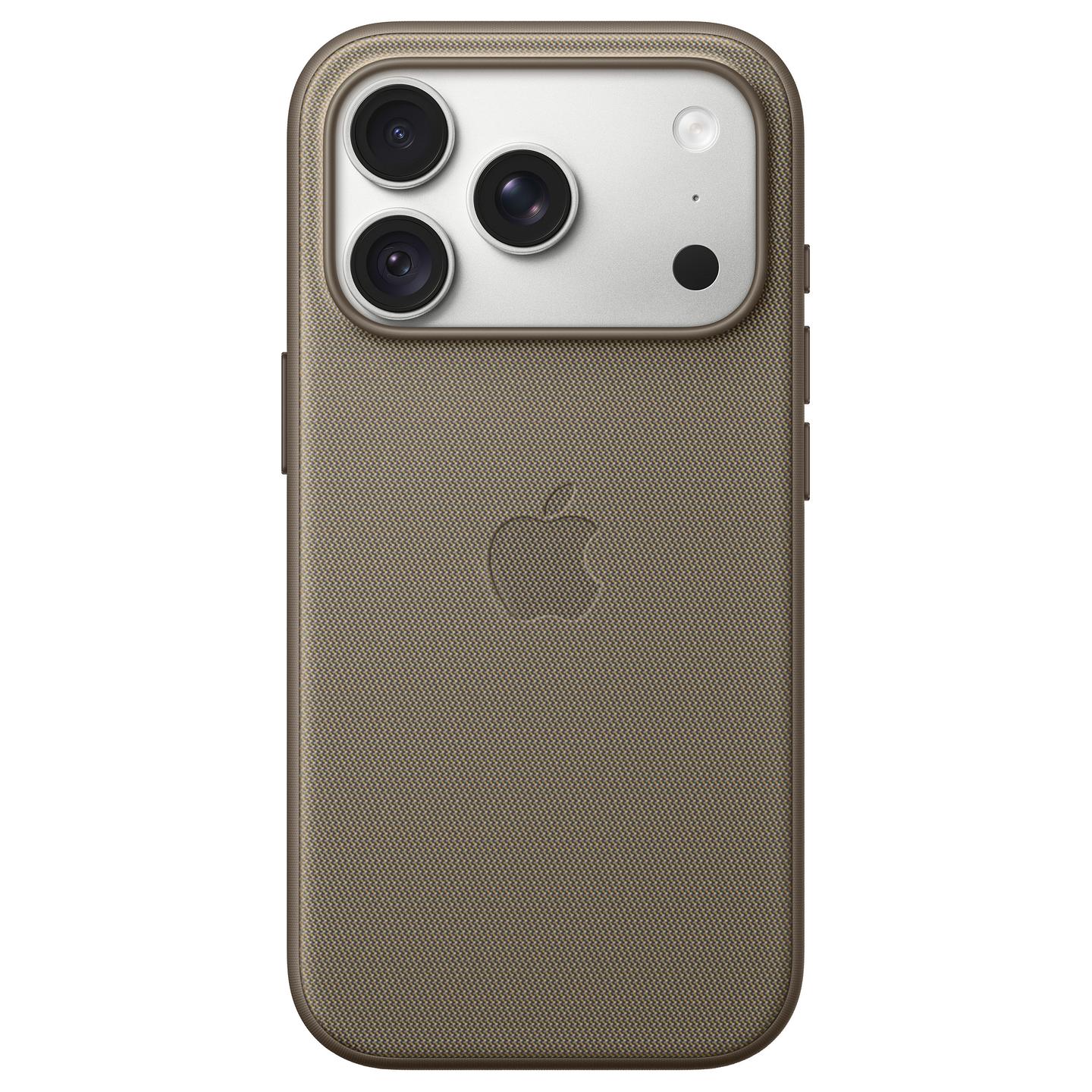 Case për Telefon iPhone 18 Pro me MagSafe, Funktionsgewebe - Gri-kafe
