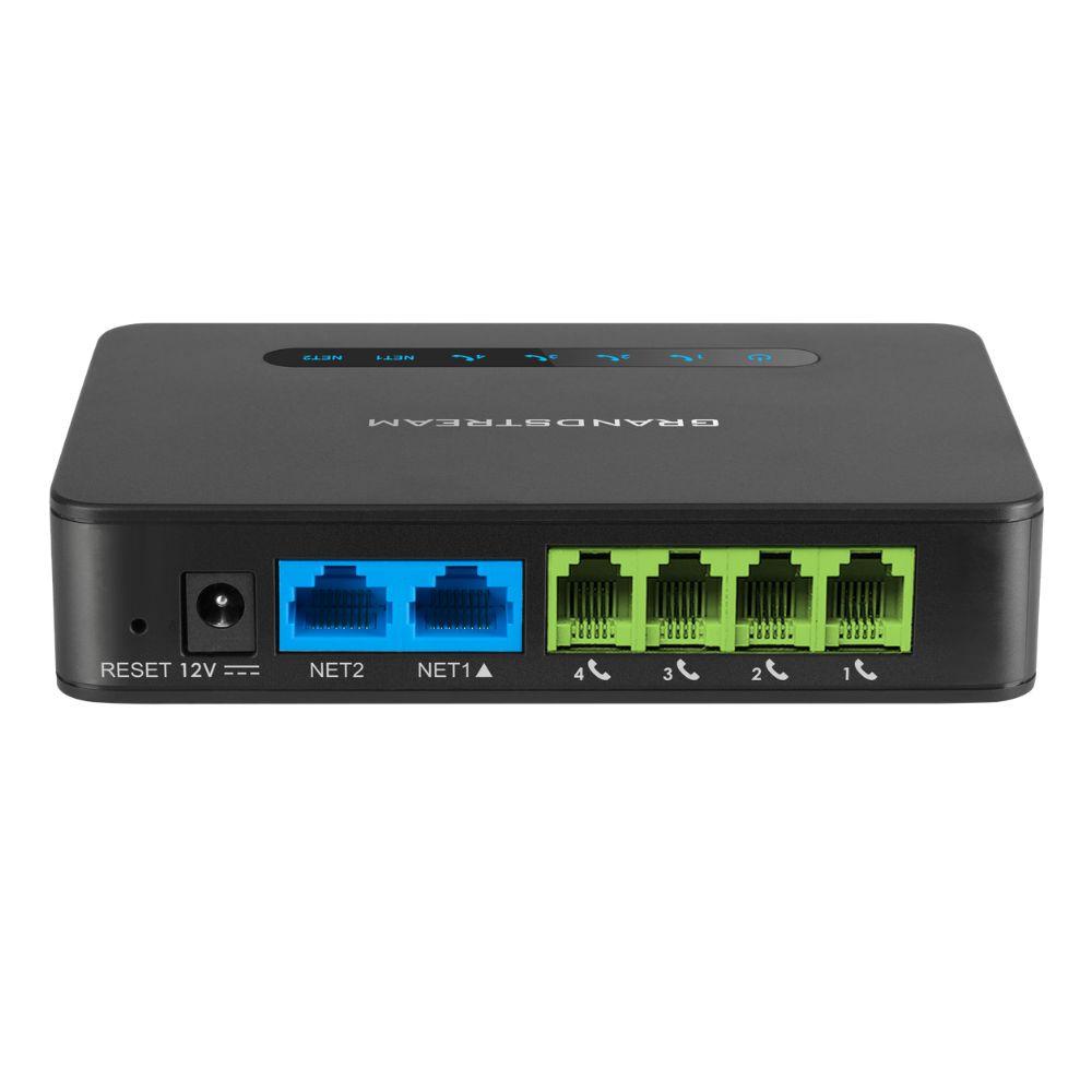 Gateway VoIP Grandstream HT814 v2, 4x FXS, 2x Gigabit Ethernet, 2 Profile SIP, Router NAT - Zezë - 3
