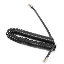 Kabllo për Telefon VoIP Snom 0896, Spirale, për D3XX/3XX - Zezë/Blu