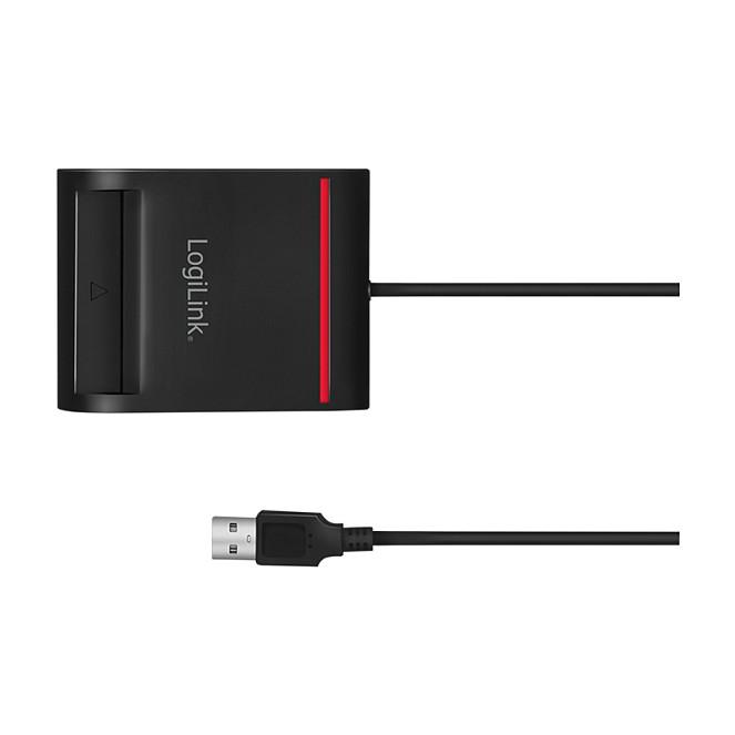 Lexues Kartelash LogiLink CR0047 / Smart-ID / ISO/IEC 7816 / USB 2.0 / USB-A / PC/SC 1.0 & 2.0 - Zezë - 3