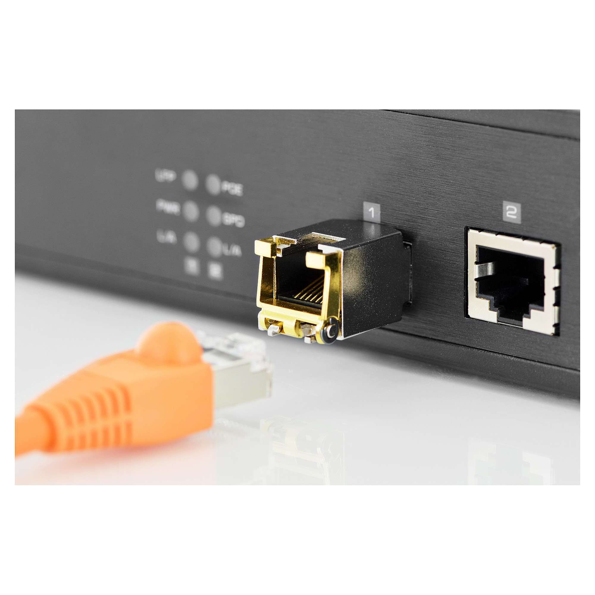 Aksesorë për rrjet DIGITUS / SFP Module / Mini GBIC / 10 Gbps / Copper / RJ45 - 2