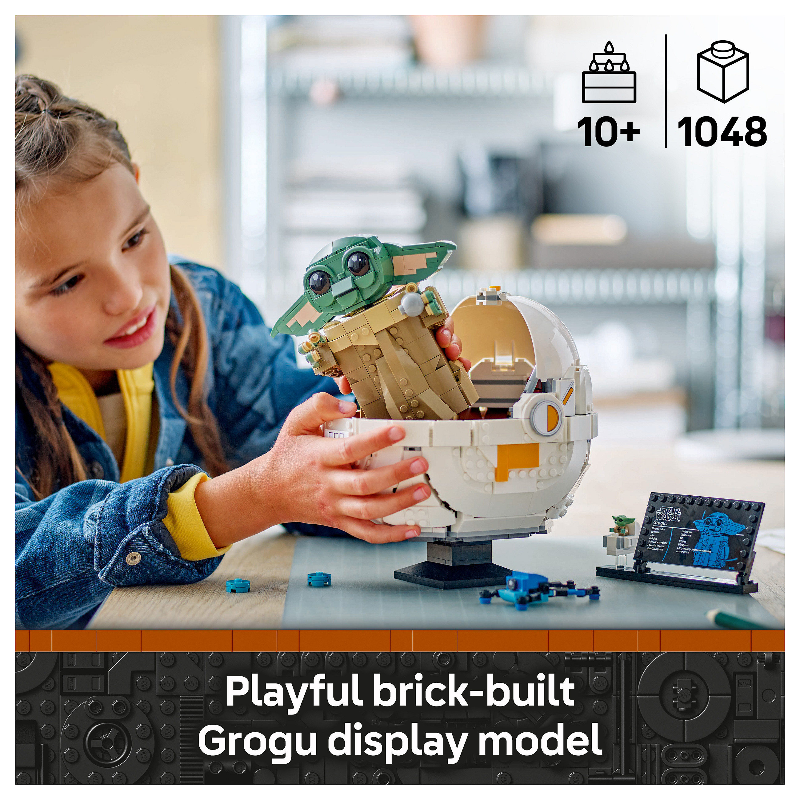 LEGO Star Wars Grogu in His Hover Pram 75403 - 16