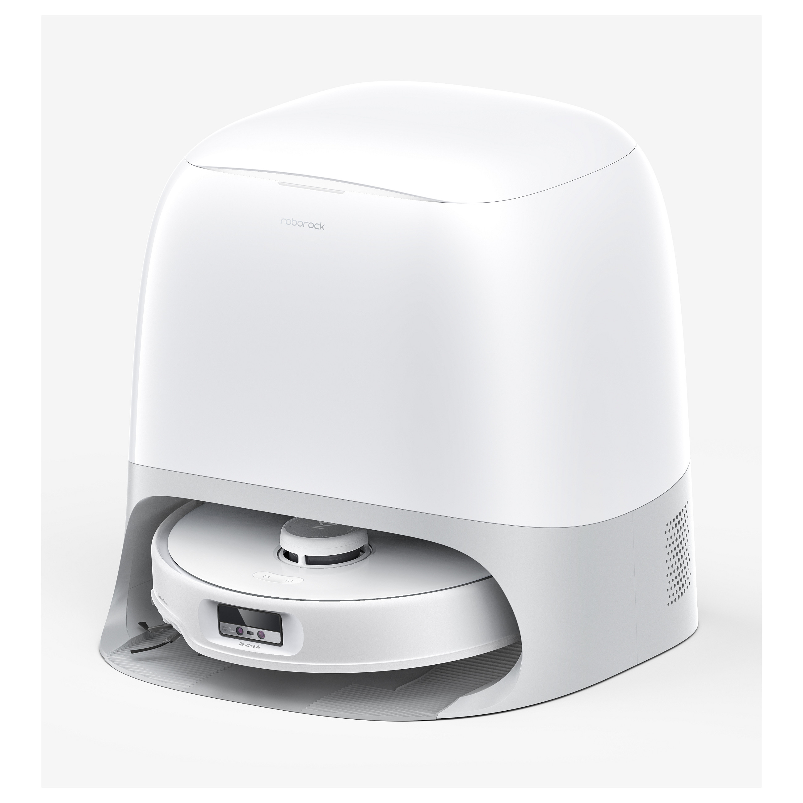 Fshesë robotike Roborock Qrevo Curv / Robot Vacuum Cleaner + Multifunction Dock 3.0 - Bardhë - 5