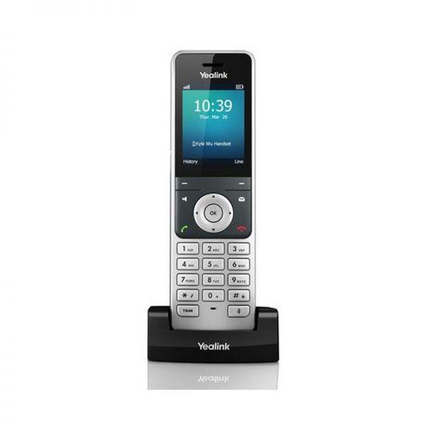 Telefon VoIP Yealink W76P, DECT, 10 Linja SIP, 2.4", 1000 Kontakte, PoE - Hiri - 2