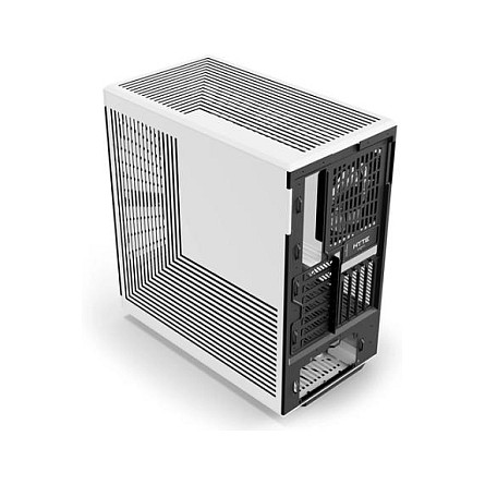Kasë PC HYTE Y40 / Mid Tower / ATX / Dual Chamber / Tempered Glass - Bardhë - 4