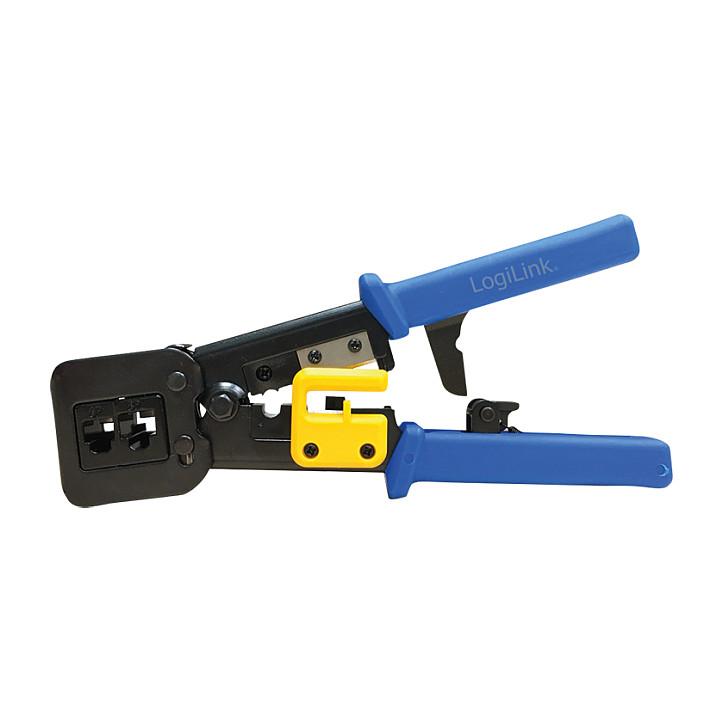 Pincë Krimpuese LogiLink WZ0037, RJ45, RJ12, RJ11 - Zezë/Blu - 2
